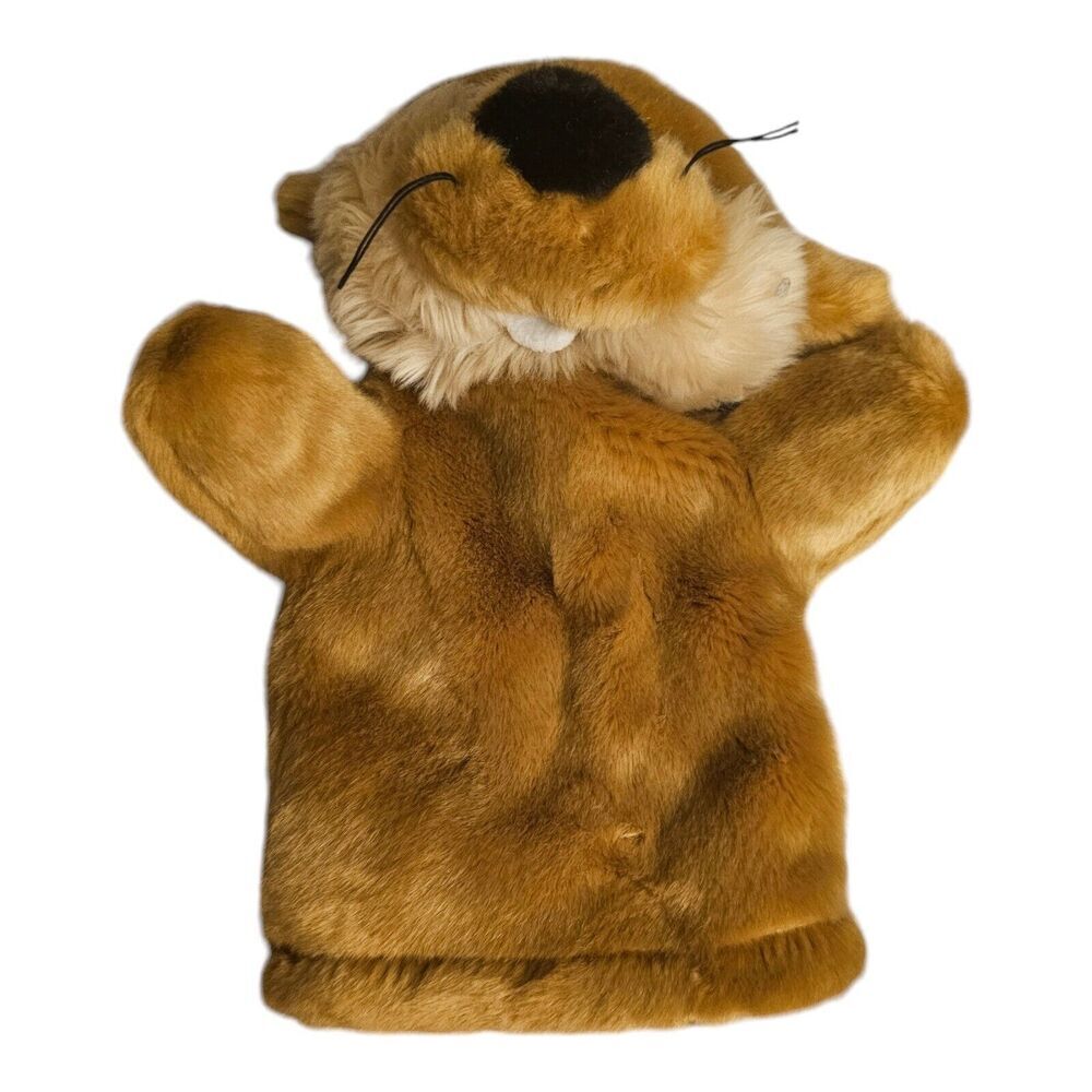 Kuschelwuschel Beaver Hand Puppet EU Germany Vintage